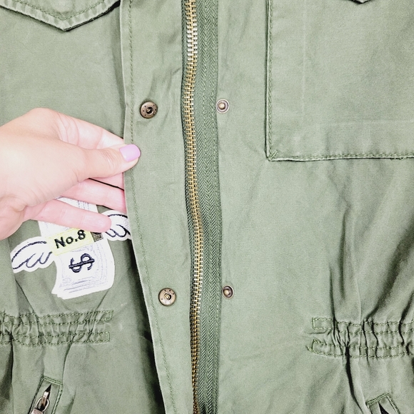 Blonde no.8 badges military style vest - Picture 4 of 9